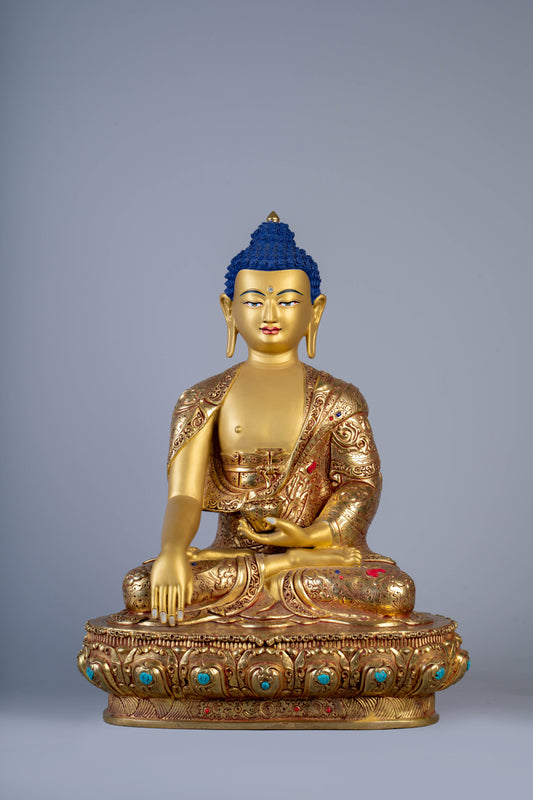 12 inch/ 32 cm Shakyamuni Buddha | བཅོམ་ལྡན་འདས། | 释迦牟尼