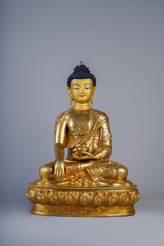 12 inch/ 33 cm Shakyamuni Buddha | བཅོམ་ལྡན་འདས། | 释迦牟尼