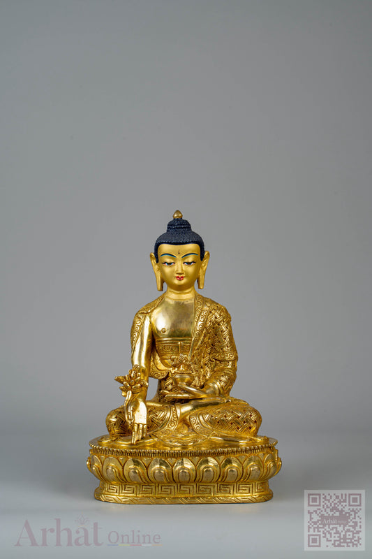 8 inch/ 21 cm Medicine Buddha | སངས་རྒྱས་སྨན་བླ | 藥師佛