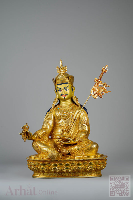 13 inch/ 34 cm Guru Padmasambhava | པདྨ་འབྱུང་གནས། | 莲花生大士