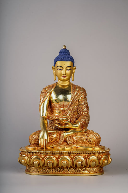 8 inch/ 23 cm  Shakyamuni Buddha | བཅོམ་ལྡན་འདས། | 释迦牟尼